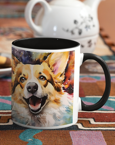 Keramický hrnek Welsh Corgi Pembroke