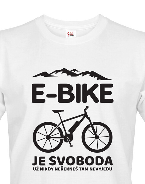 Pánské tričko E-bike