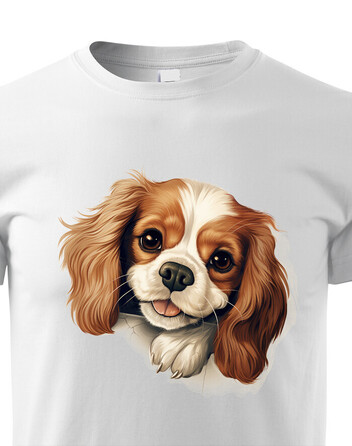 Dětské tričko Kavalír King Charles