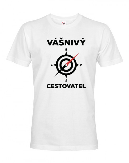 Pánské tričko Vášnivý cestovatel