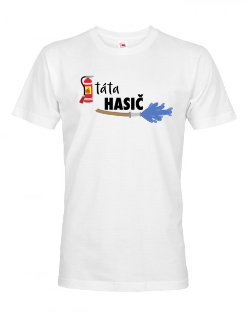Pánské tričko pro hasiče Táta hasič