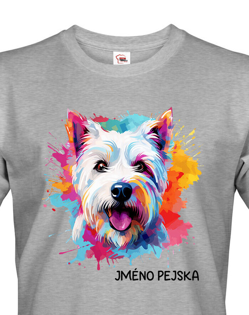 Pánské tričko West Highland White teriér