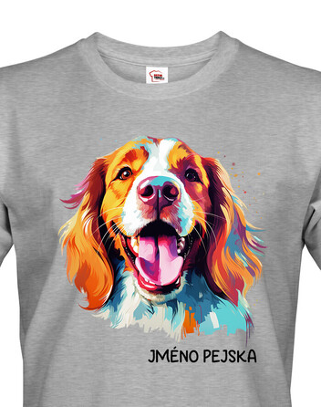 Pánské tričko Velššpringlšpaněl