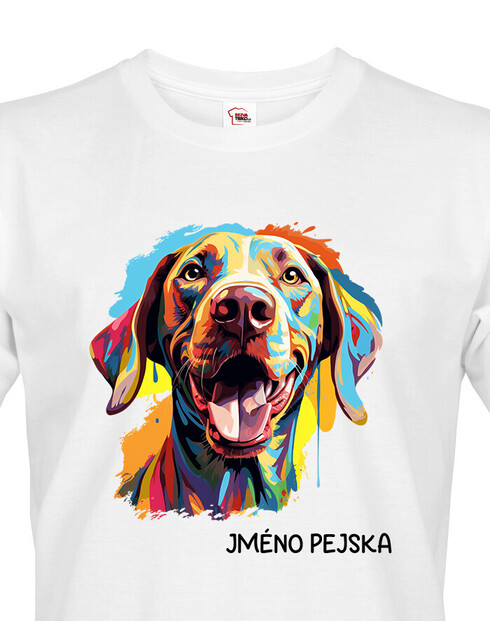 Pánské tričko Výmarský ohař