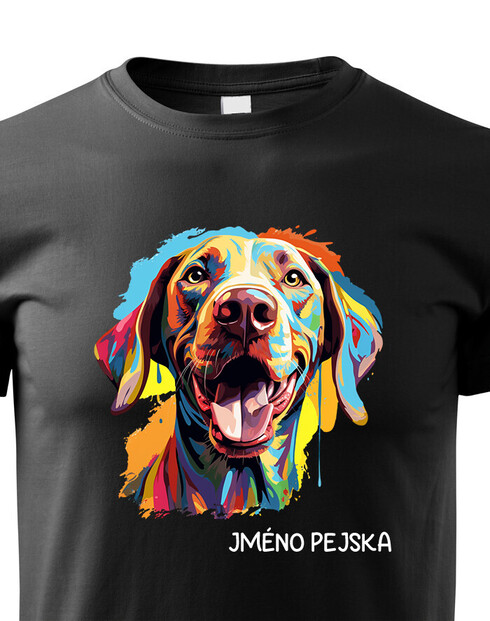 Dámské tričko Výmarský ohař