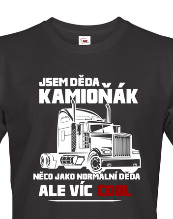 Pánské tričko Kamioňák děda