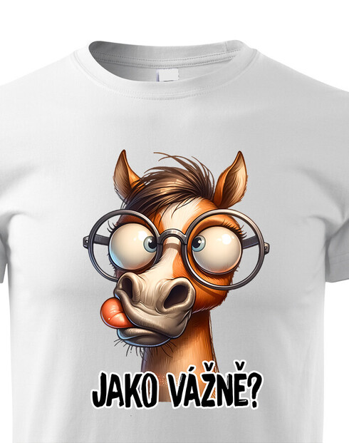 Dětské tričko Jako vážně?