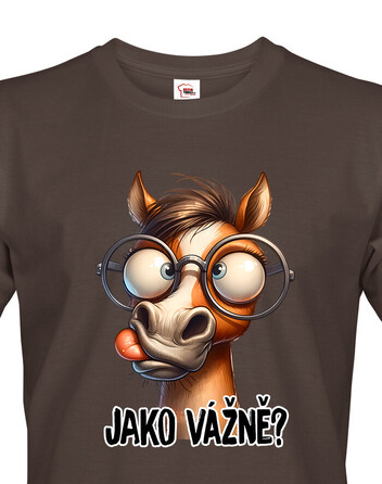 Pánské tričko Jako vážně?