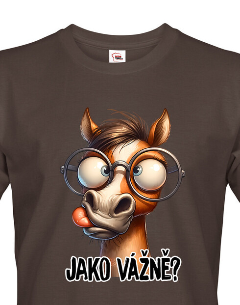 Pánské tričko Jako vážně?
