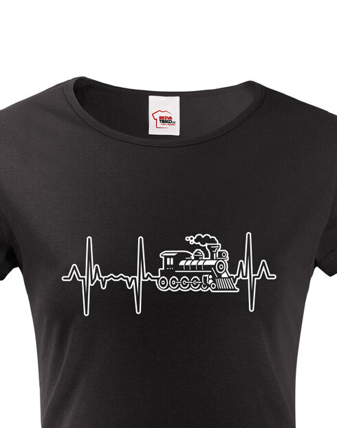 Dámské triko Lokomotiva tep