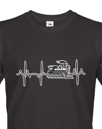 Pánské triko Lokomotiva tep