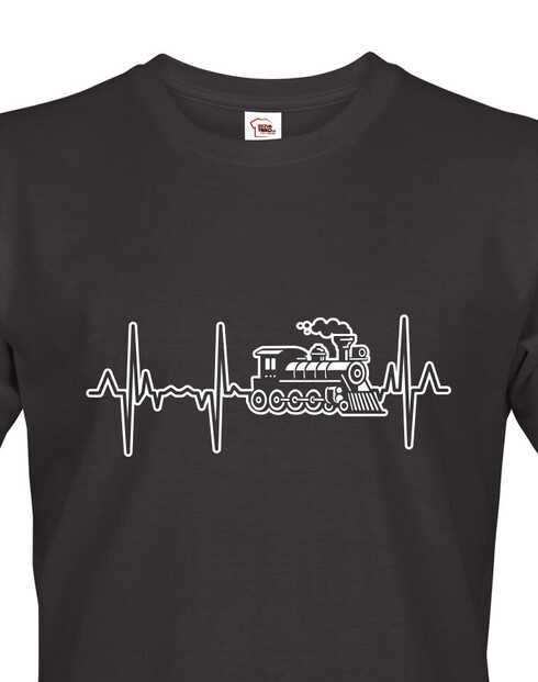Pánské triko Lokomotiva tep