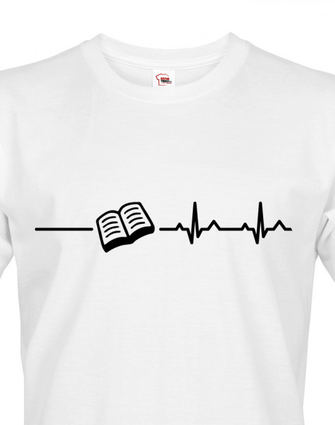 Pánské tričko pro milovníky knížek a četby