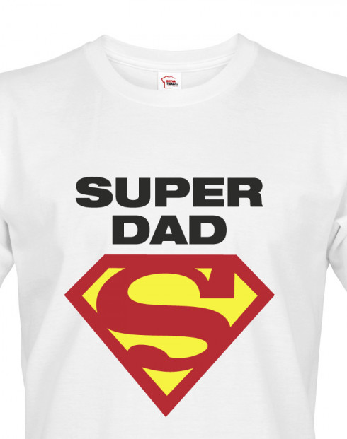 Vtipné tričko pro super tatínky Super Dad