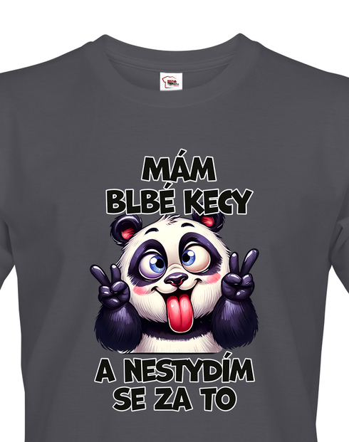 Pánské tričko Panda - mám blbé kecy