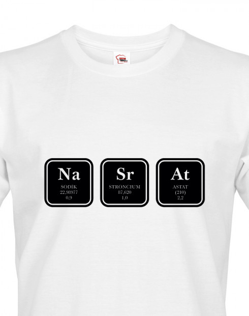 Pánské tričko s potiskem NaSrAt