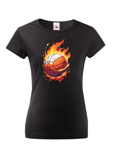 Dámské tričko Basketbalový míč