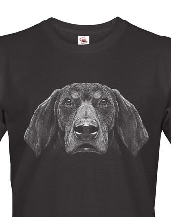 Pánské tričko - Modrý coonhound