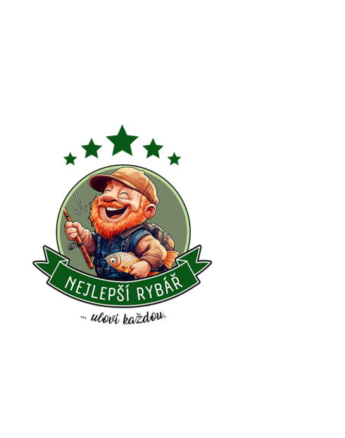 Keramický hrnek Nejlepší rybář, uloví každou