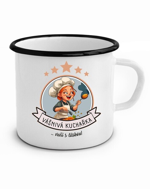Plecháček Vášnivá kuchařka, vaří s láskou