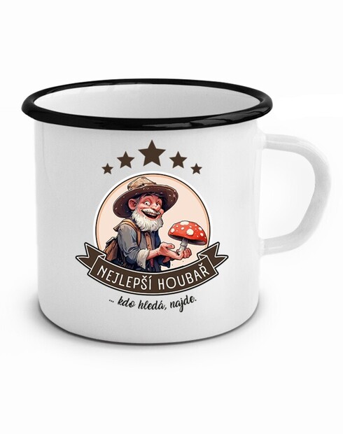 Plecháček Nejlepší houbař, kdo hledá najde