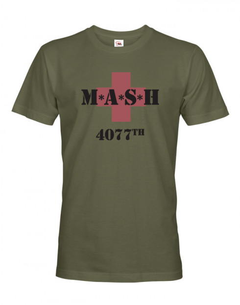 Pánské Tričko s potiskem MASH 4077