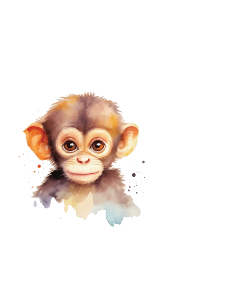 Keramický hrnek Opička