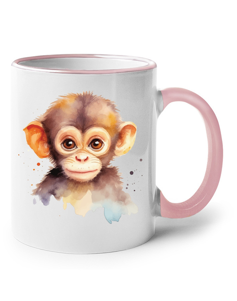 Keramický hrnek Opička