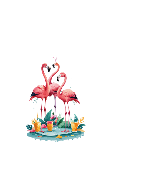 Keramický hrnek Plameňák