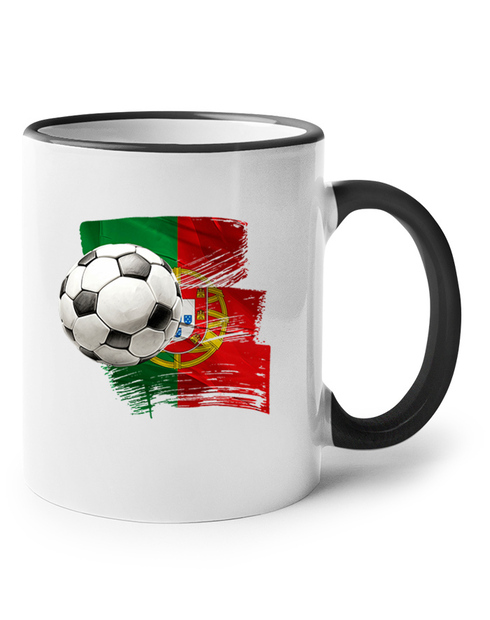 Keramický hrnek Fotbal Portugalsko