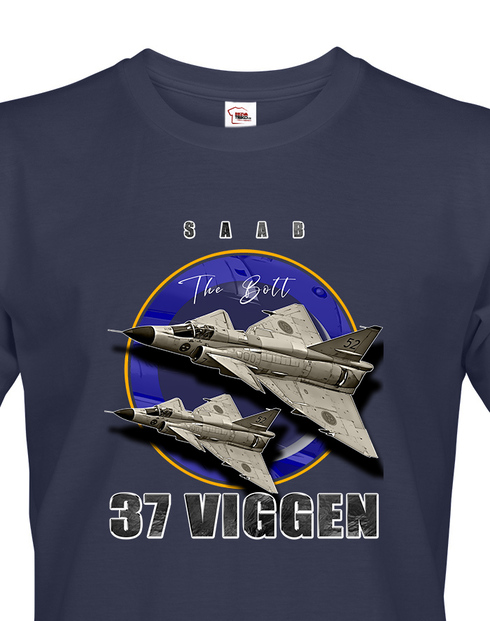 Pánské tričko SAAB 37 Viggen