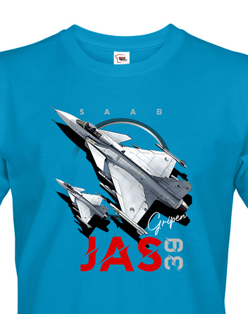 Pánské tričko Saab JAS-39 Gripen