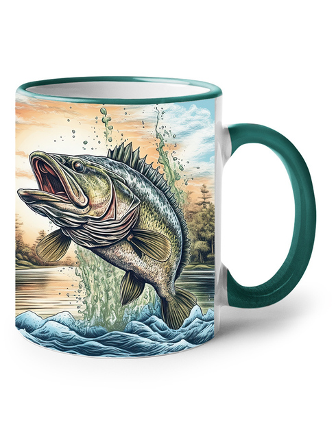 Keramický hrnek s rybou