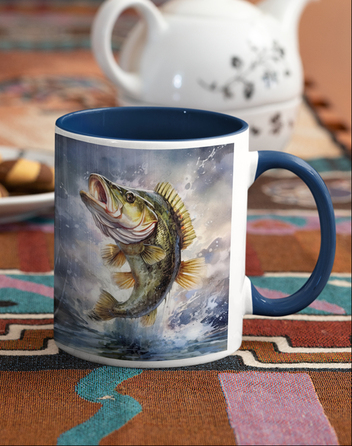 Keramický hrnek s rybou 2