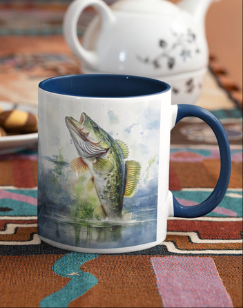 Keramický hrnek s rybou 5