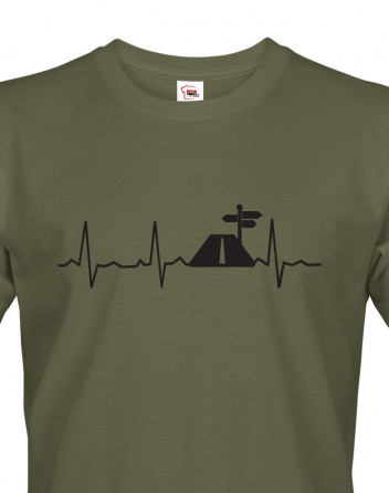 Pánské tričko Tep cestovatele