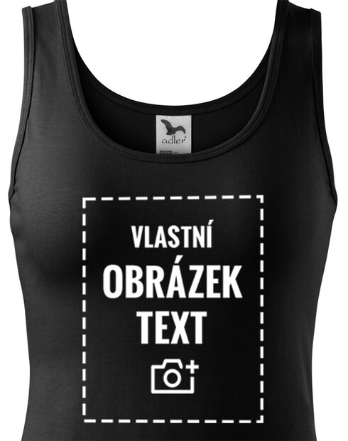Dámské tílko s vlastním potiskem
