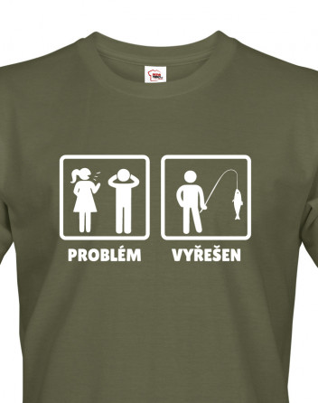 Tričko pro rybáře Problém - Vyřešen