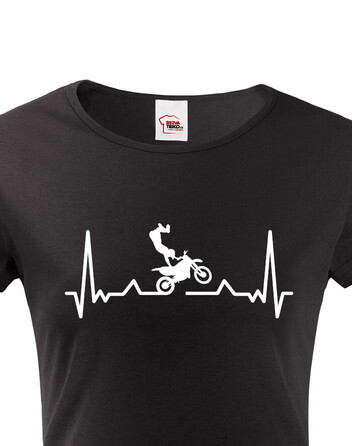 Dámské tričko Tep - motocross