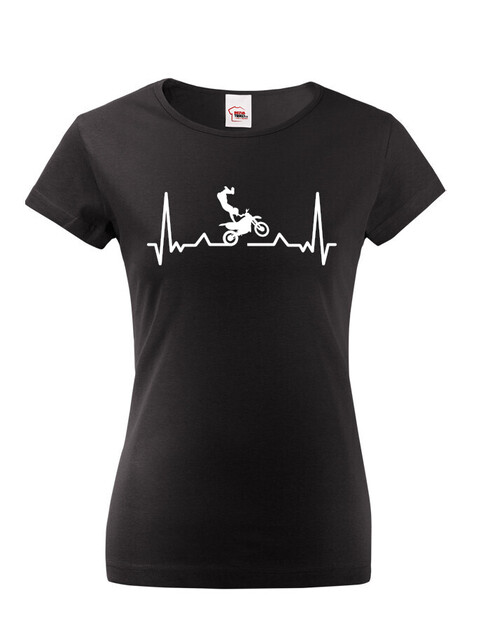 Dámské tričko Tep - motocross