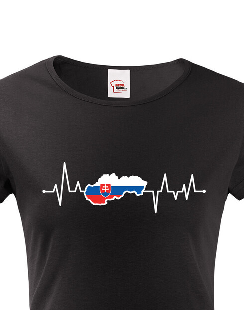 Dámské tričko Tep - Slovensko