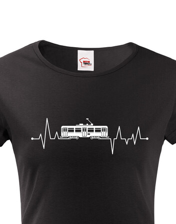 Dámské tričko Tep - Tramvaj