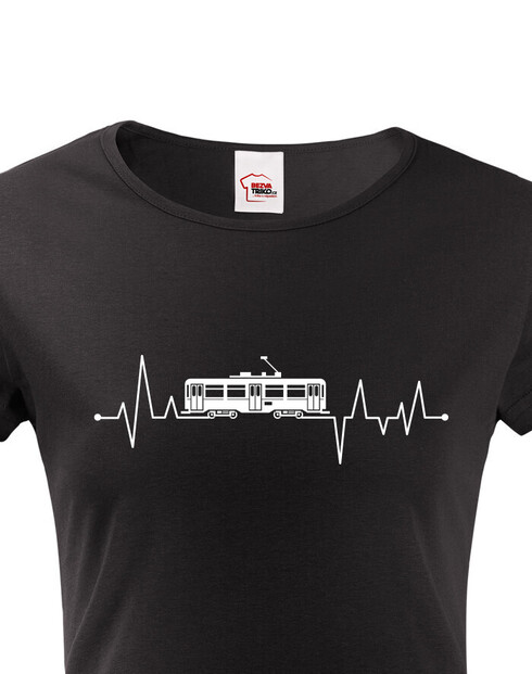 Dámské tričko Tep - Tramvaj