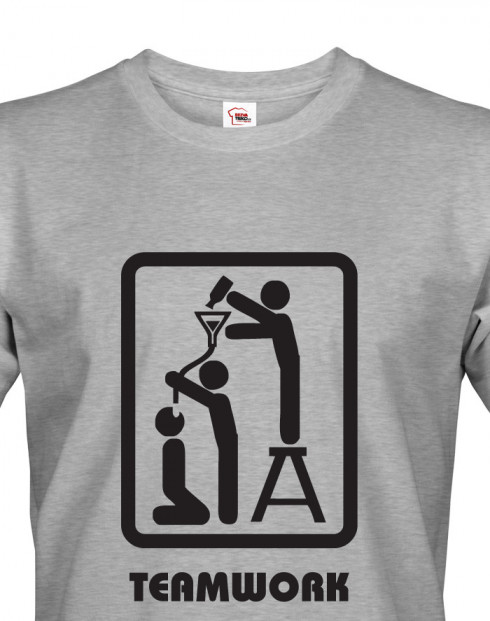 Pánské tričko pro kamarády Teamwork