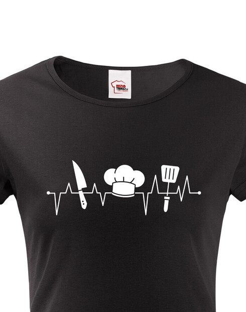 Dámské tričko Tep - Kuchařka