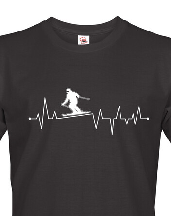 Pánské tričko Tep - Lyže