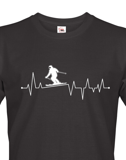 Pánské tričko Tep - Lyže