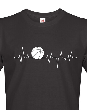 Pánské tričko Tep - Basketbalový míč