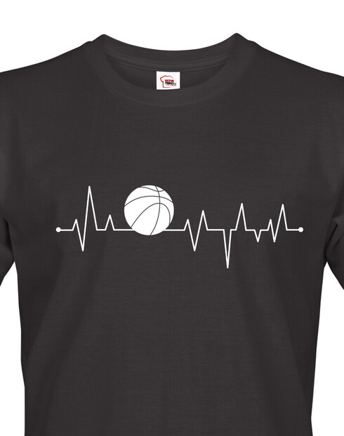 Pánské tričko Tep - Basketbalový míč