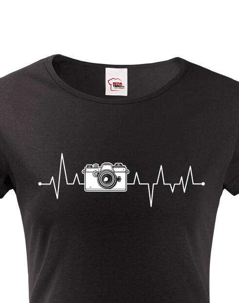 Dámské tričko Tep - Fotoaparát